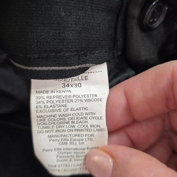 Savane Black Dress Pants 34x30 – Classic Comfort Fit! 🖤 - Picture 8 of 8